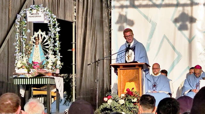 Dura homilía del arzobispo de Buenos Aires en la misa principal de Luján: “Las heridas de la intolerancia supuran y se está infectando el alma del pueblo”