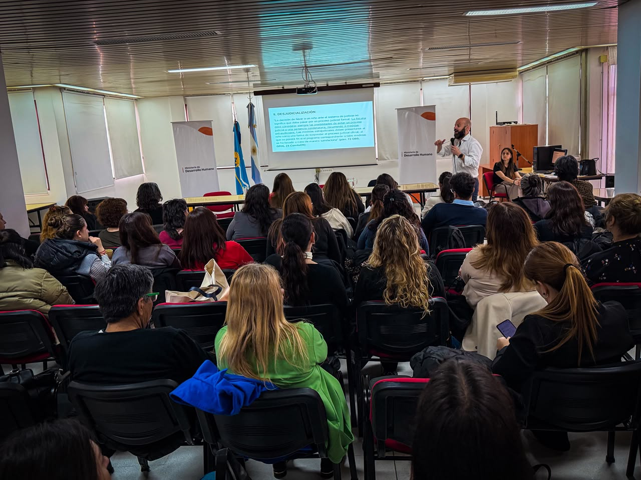 Nuevo Régimen Penal Juvenil: más de 120 agentes participaron de una capacitación en Chubut