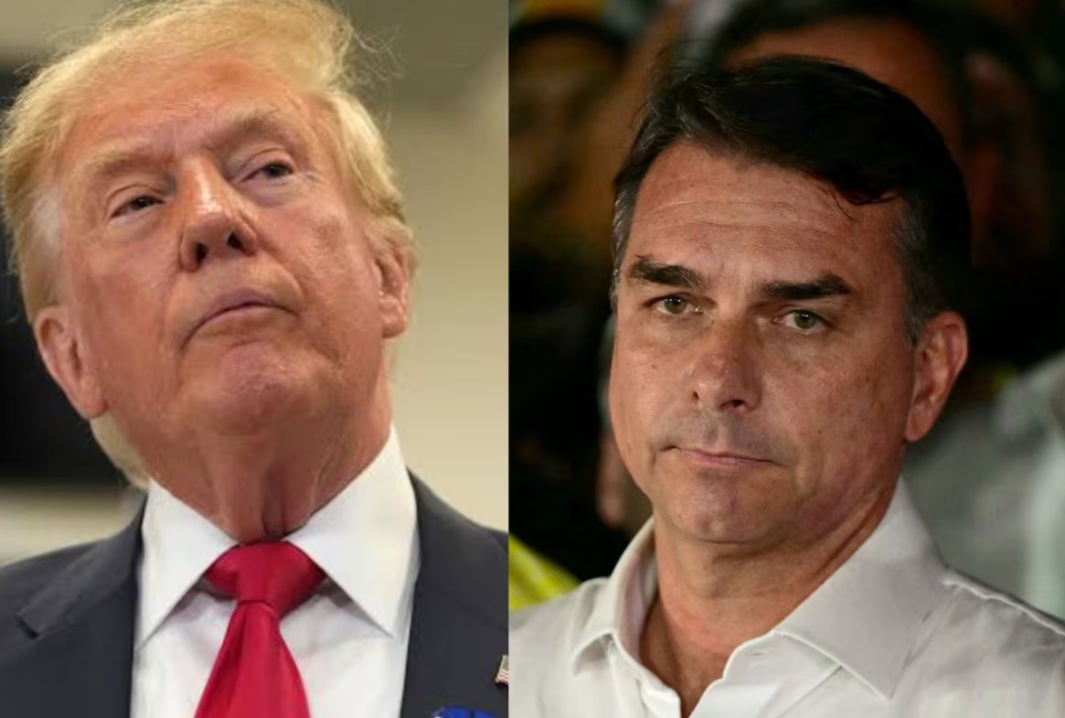 Trump y un guiño a Flávio Bolsonaro y su familia tras perder la elección en Brasil: Dijo que los recibiría en Estados Unidos